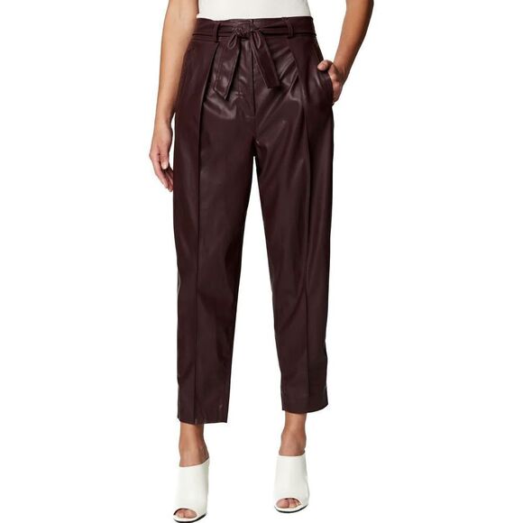 NWT Size 25 Women’s Faux Leather Pants (BLANKNYC) Grape Shake - Picture 3 of 13